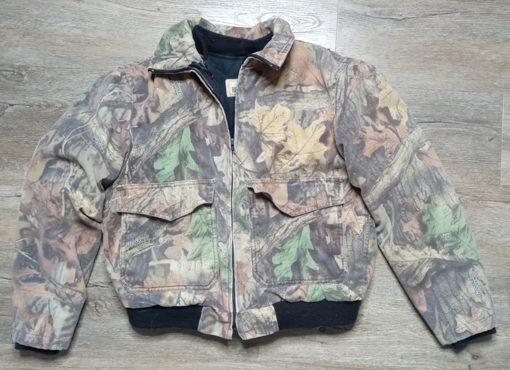 Redhead Camo Jacket Youth Medium Realtree Advantage Timber Lined Thinsulate